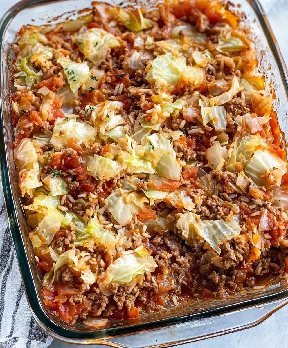 Easy Cabbage Roll Casserole: Authentic Flavor, Zero Fuss